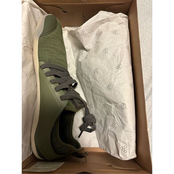 VivoBarefoot size 42 10.5 women’s Kanna L olive mesh synthetic barefoot olive gr - Picture 9 of 14